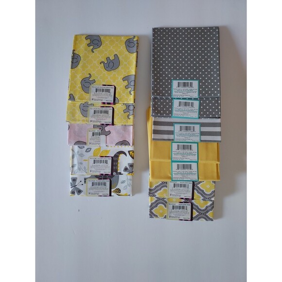 Fat Quarter 18 X 21 Sewing Quilting Waverly And Fabric Editions 12 Squares NEW - Picture 1 of 2
